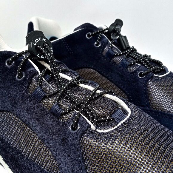 *READ* LL Bean Men's Blue Suede Mesh Breathable Comfort Walking Sneakers Size 11 - Picture 3 of 10